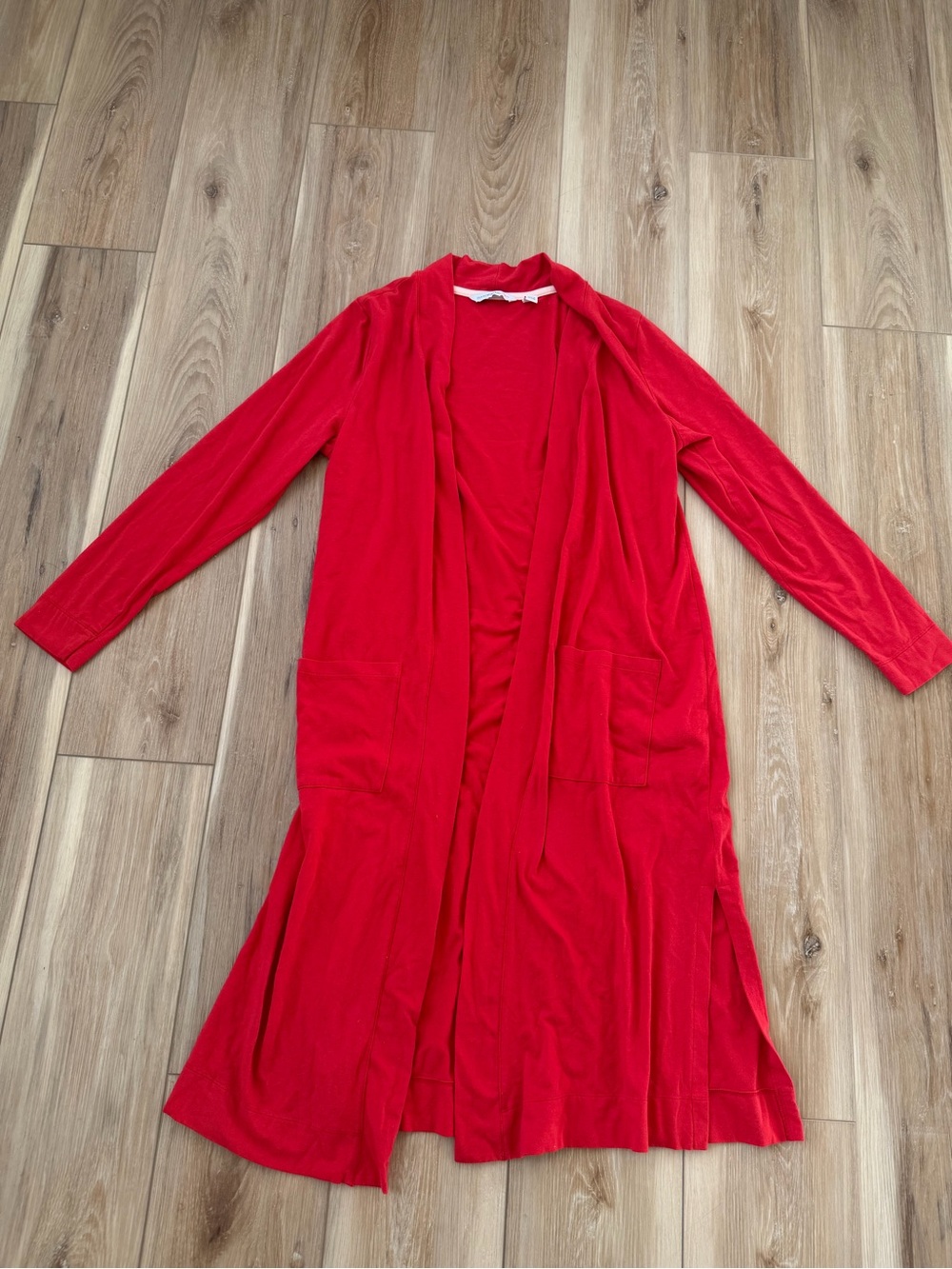 Isaac Mizrahi Red Cardigan